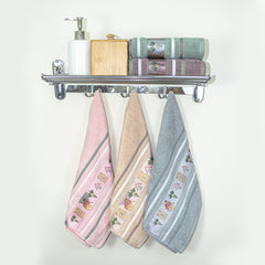 Regal 460 GSM Hand Towel Set Of 5 | Ultra Soft & Highly Absorbent Towels