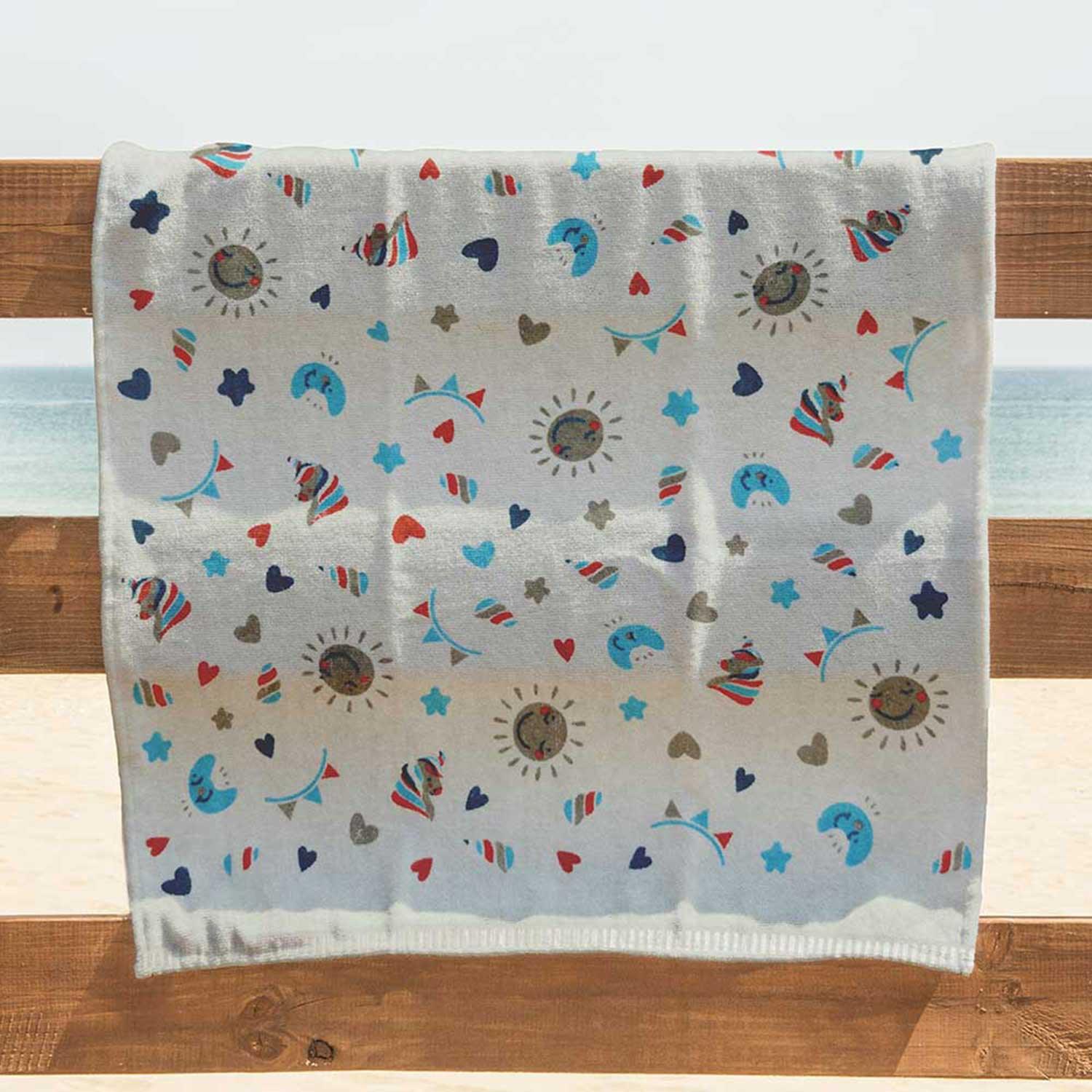 Rangoli Kids Unicorn Printed Cotton Bath Towel | Anti-Bacterial, Ultra Soft Towels for Girls and Boys - Rangoli