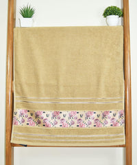 Rangoli Victoria 100% Cotton Bath Towel | Ultra Soft, Super Absorbent Luxurious Towels