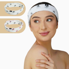 Leopard Print Cotton Hair Wrap | Quick Dry, Absorbent Shower Cap