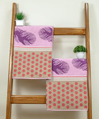 Picasso 100% Cotton Bath Towel Set of 2, 470 GSM (147L X72W)