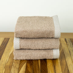 Rangoli  100% Bamboo Face Towel |  Set of 3, 500 GSM