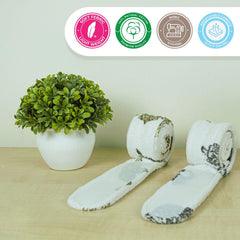 Jaguar Print Cotton Hair Wrap | Quick Dry, Absorbent Shower Cap