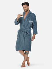 Rangoli Organic Bamboo Bathrobe for Men