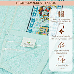 Royal Designed Rajvanshi 440 GSM Cotton Hand Towels , Set of 3