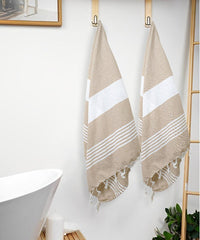 Cotton Bath Towel For Unisex Set of 2, 200 GSM (165L X 85W)