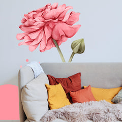 Refreshing Flower Wall Decal (115 x 70 cm) - Rangoli