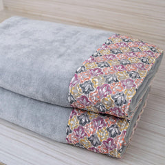 Prima Lace 100% Cotton Hand Towel Set of 2 | Ultra Soft, Highly Absorbent Luxurious Towels - Rangoli