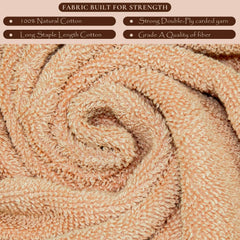 Rangoli Morgan 470 GSM 100% Cotton Towel Set of 3 (1 Bath & 2 Hand )