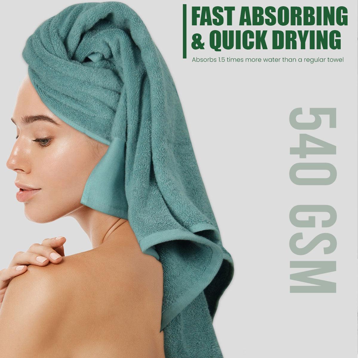 Martin 540 GSM Bath Towel | 100% Cotton - Rangoli