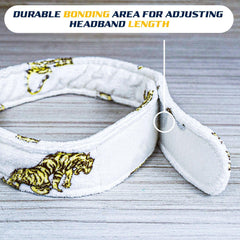 Jaguar Print Cotton Hair Wrap | Quick Dry, Absorbent Shower Cap