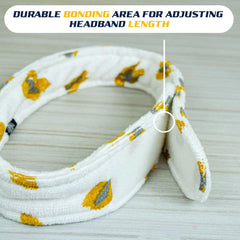 Rangoli Leopard Printed Headbands For Women & Girls