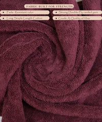 Rangoli Hygra Earthly Egyption Cotton 610 GSM Plush Oversized Bath Sheet (90 x 180 cm)