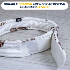 Jaguar Print Cotton Hair Wrap | Quick Dry, Absorbent Shower Cap