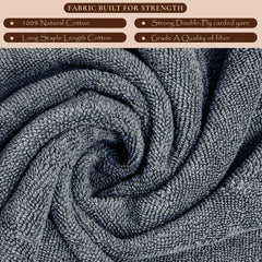 Rangoli Morgan 470 GSM 100% Cotton Towel Set of 3 (1 Bath & 2 Hand )