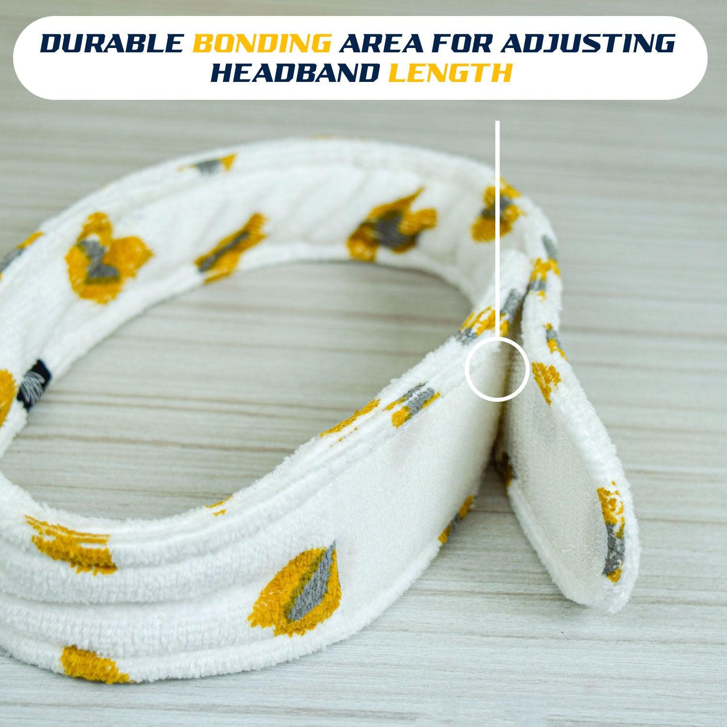 Leopard Printed Headbands For Women & Girls | Peach & Beige (Pack of 2) - Rangoli