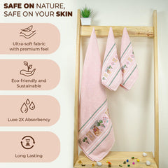 Regal 460 GSM Towel Set Of 3 | Ultra Soft & Highly Absorbent Towels