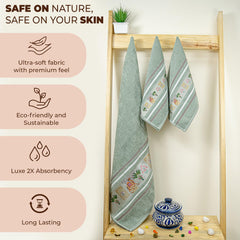 Regal 460 GSM Towel Set Of 3 | Ultra Soft & Highly Absorbent Towels