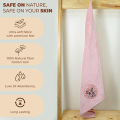 Prima Dream 100% Cotton Bath Towel (Applique Embroidery), 450 GSM