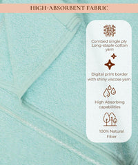 Rangoli Victoria 100% Cotton Bath Towel | Ultra Soft, Super Absorbent Luxurious Towels