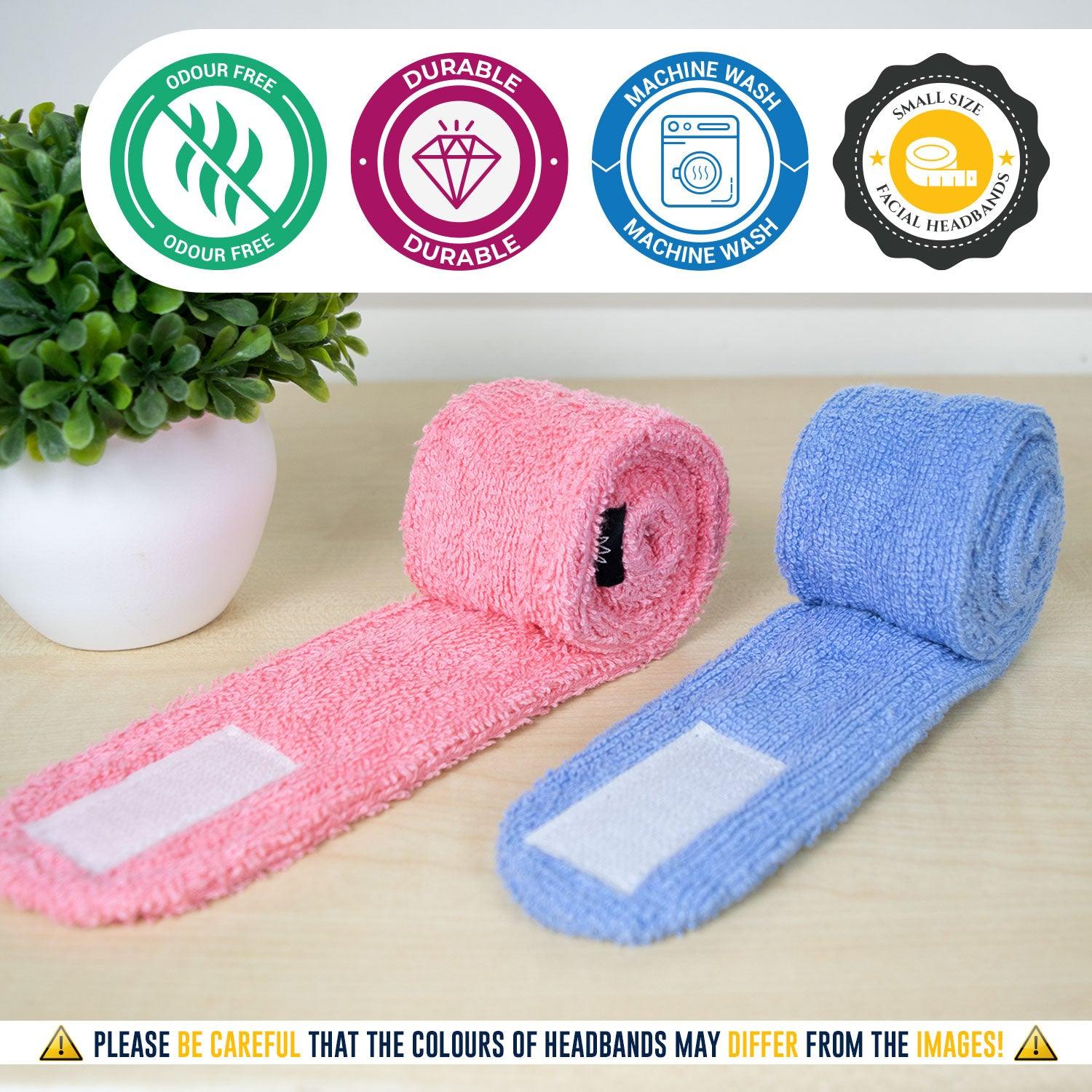 Cotton Headbands For Women & Girls | Multiuse Sweatbands (Pack of 2) - Rangoli