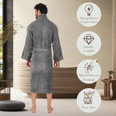 Canningvale 550 GSM Cotton Bathrobe For Men