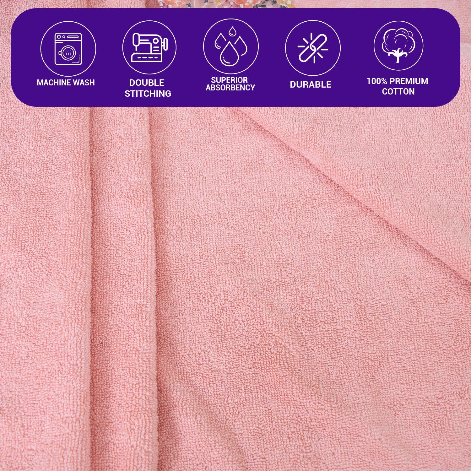 Prima Lace 100% Cotton Hand Towel Set of 2 | Ultra Soft, Highly Absorbent Luxurious Towels - Rangoli