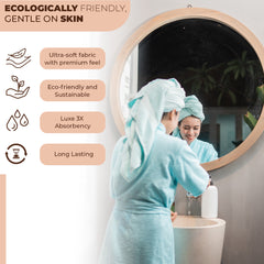 Rangoli Victoria 100% Cotton Hand Towel Set of 6 | Ultra Soft, Super Absorbent Luxurious Towels