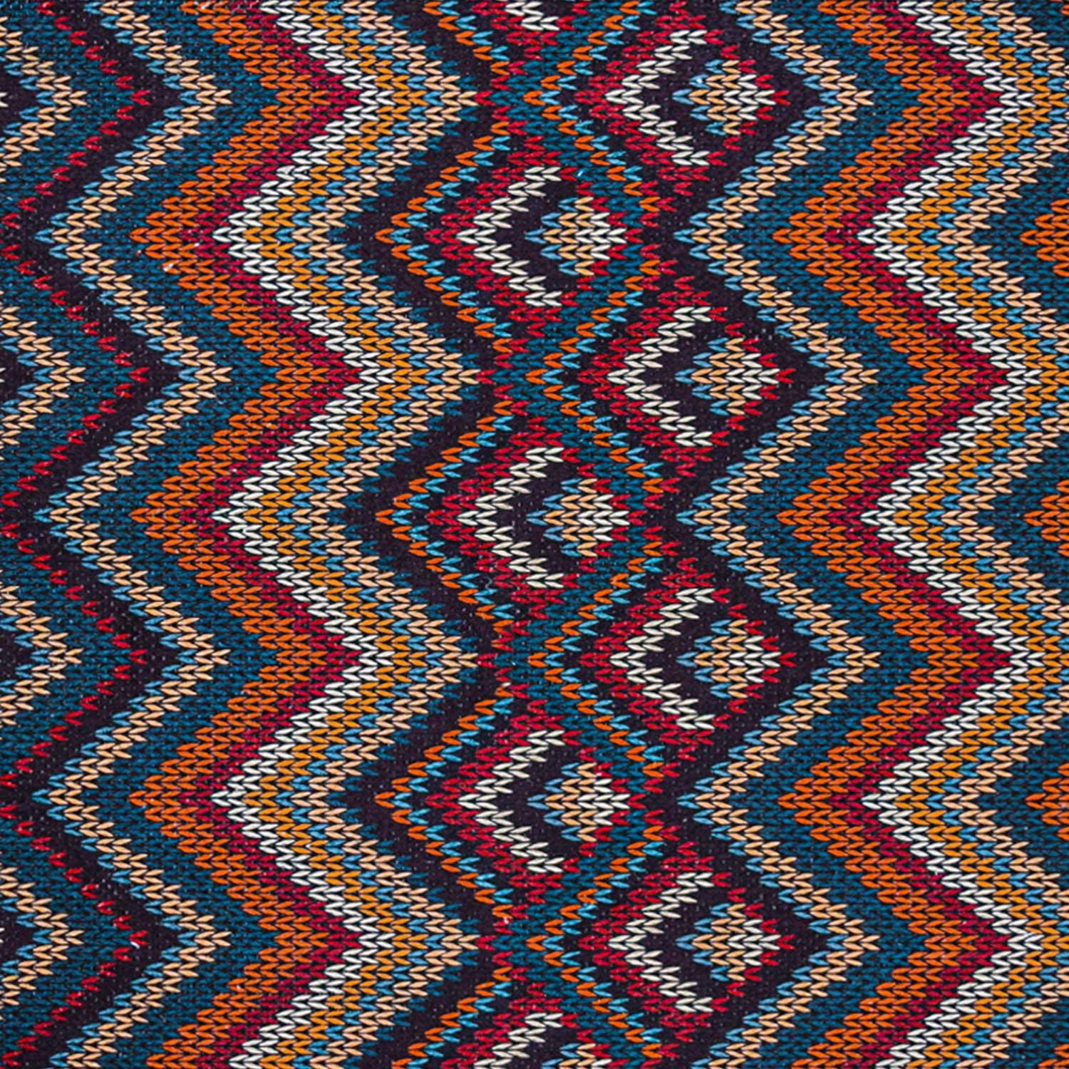 Rangoli Beautiful Chevron Design Anti Skid Carpet - Rangoli