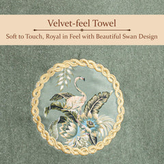 Prima Dream 100% Cotton Bath Towel (Applique Embroidery), 450 GSM