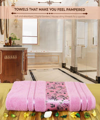 Rangoli Victoria 100% Cotton Bath Towel | Ultra Soft, Super Absorbent Luxurious Towels