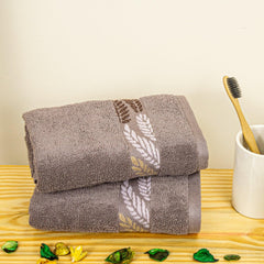 Rangoli Morgan 470 GSM 100% Cotton Towel Set of 4 (2 Bath & 2 Hand )
