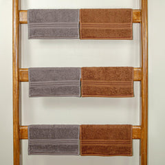 Rangoli Venetion 100% Cotton Face Towel |  Set of 6, 600 GSM