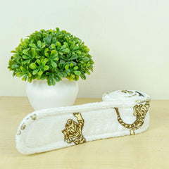 Jaguar Print Cotton Hair Wrap | Quick Dry, Absorbent Shower Cap