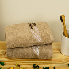 Rangoli Morgan 470 GSM 100% Cotton Towel Set of 4 (2 Bath & 2 Hand )