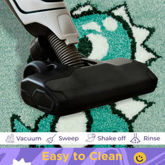 Rangoli Super Soft  Kids Rug (40x60 cm) Microfiber 2500 GSM Door Mat Super Absorbent Anti Skid Mats for Bathroom/Bedroom/Kitchen/Door Mat/Floor Mat