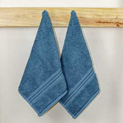 Rangoli Venetion 100% Cotton Face Towel |  Set of 6, 600 GSM