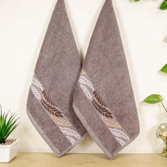 Rangoli Morgan 470 GSM 100% Cotton Towel Set of 3 (1 Bath & 2 Hand )