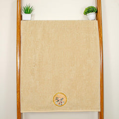 Prima Dream 100% Cotton Bath Towel (Applique Embroidery), 450 GSM