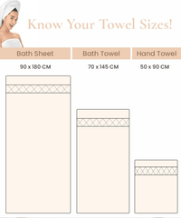 Rangoli Hygra Earthly Egyption Cotton 610 GSM Plush Oversized Bath Sheet (90 x 180 cm)