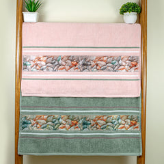 Oriental 450 GSM Bath Towels Set Of 2 | Ultra Soft & Highly Absorbent Towels