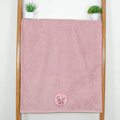 Prima Dream 100% Cotton Bath Towel (Applique Embroidery), 450 GSM