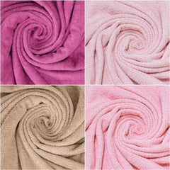 Royal Bamboo 500 GSM Hand Towels Set of 4, Multicolor | 100% Bamboo, Ultra Soft, Highly Absorbent Eco-Friendly Towels - Rangoli