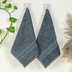 Rangoli Venetion 100% Cotton Face Towel |  Set of 6, 600 GSM