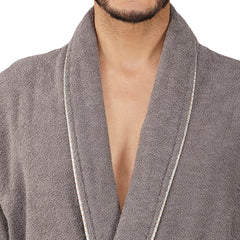 Rangoli Sunshine 500 GSM Cotton Bathrobe For Men