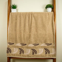 Rangoli Morgan 470 GSM 100% Cotton Towel Set of 3 (1 Bath & 2 Hand )