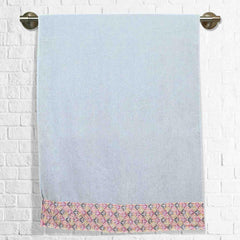 Prima Lace 100% Cotton Bath Towel | Ultra Soft, Highly Absorbent Luxurious Towels - Rangoli