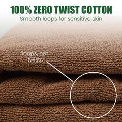 540 GSM Martin Bath Towel Set Of 2 | Ultra Soft & Highly Absorbent Towels - Rangoli