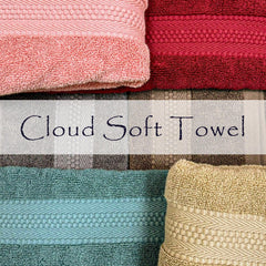 Rangoli Cloud Soft 625 GSM 100% Cotton Bath Towel