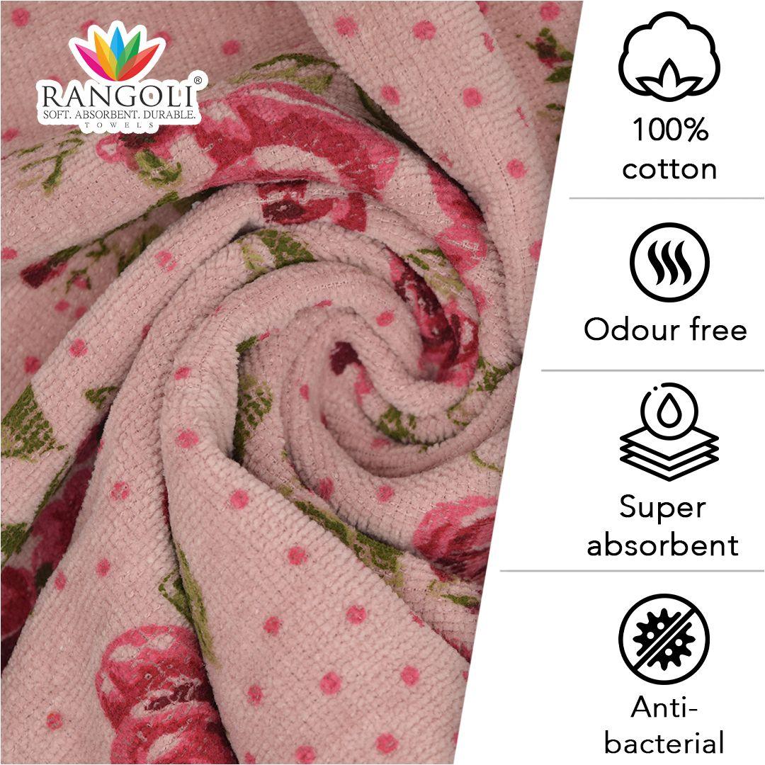 Blossom 450 GSM Cotton Hand Towel - Features